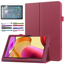 Amazon Fire HD 10 Case 10.1 Inch 13th Gen 2023 Release+ Screen Protector &Stylus