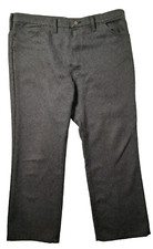 Vintage Wrangler Slacks 42x30 Gray Made in USA