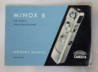 Minox B Subminiature Camera Owners Instruction Manual (Excellent)