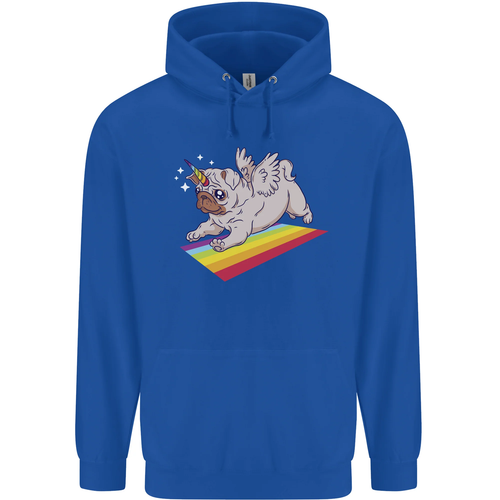 Sudadera con capucha 80 % algodón A Unicorn Pug Dog para hombre - Imagen 4 de 108