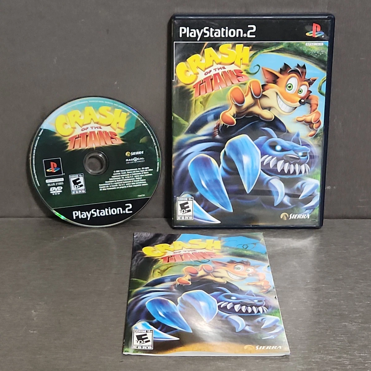 Crash of the Titans Monster Edition Ps2 Playstation 2 Pal Ita - Il Livello Segreto