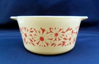 Vintage Pyrex Daisy Silhouette Promotional 473-B Casserole Dish MCM No Lid