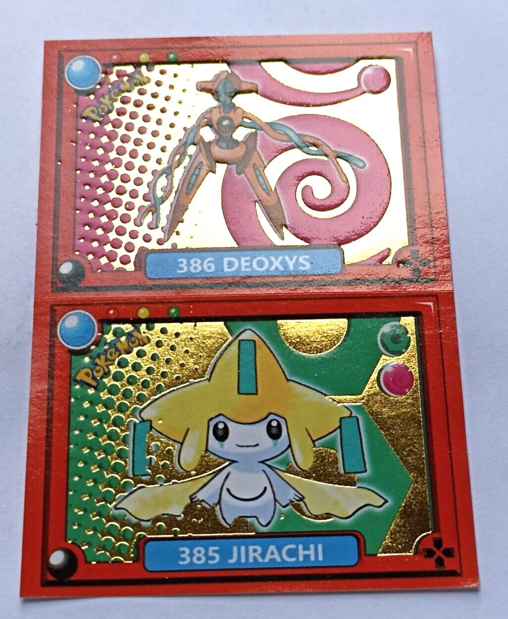 Jirachi and Deoxys tiles gone from pokedex post update : r