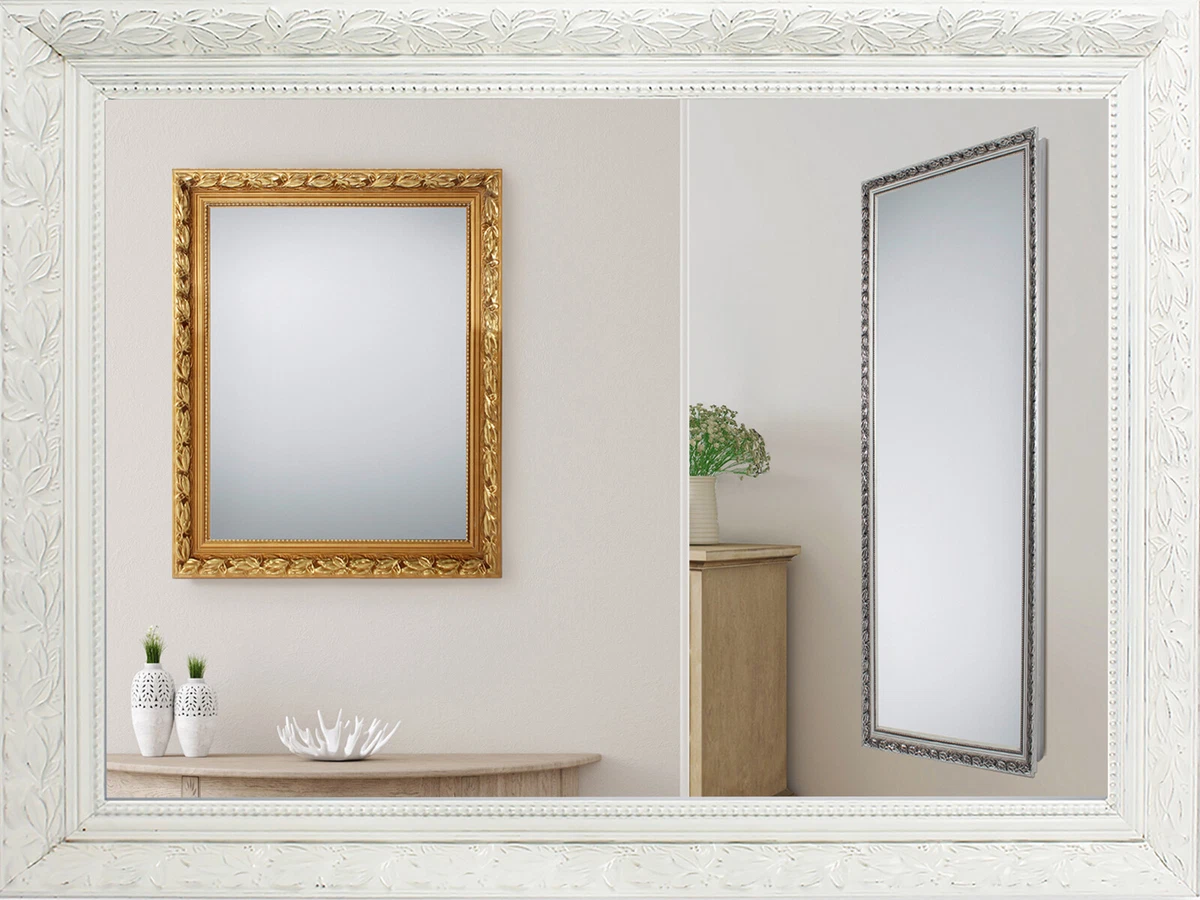Specchio da terra ad arco in metallo dorato 80x197 cm Cassandre
