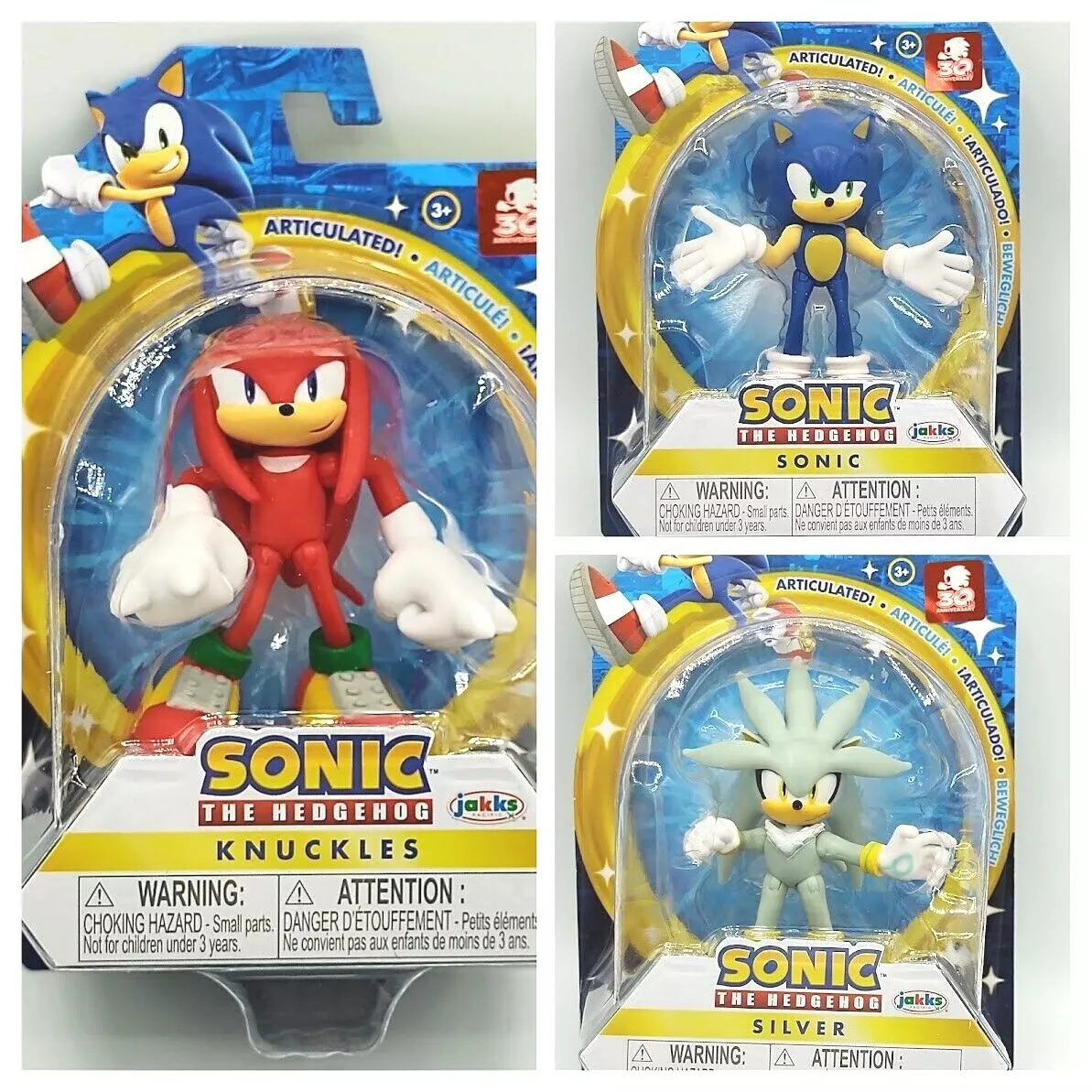 Sonic The Hedgehog SHADOW Collectible 9 Plush 30th Anniversary