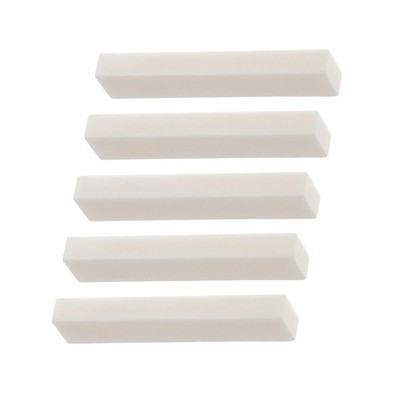 5PCS Hard Buffalo Bone Blank Saddle Nut for Accoustic Classical Guitar DIY