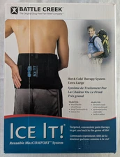 Battle Creek Ice It! ColdCOMFORT (Model 550) Hot and Cold Therapy Max Comfort XL