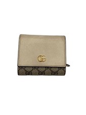 Gucci Fold Wallet Bifold Leather 598587 0416 Used