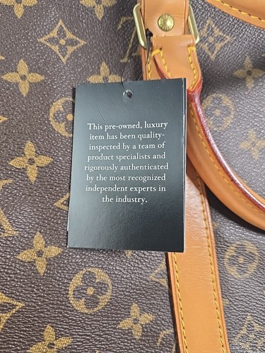 Authentic LOUIS VUITTON Keepall Bandouliere 55 Monogram Canvas Duffle Bag - Picture 7 of 10