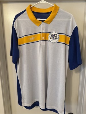 Nike x Cooperstown Collection Seattle Mariners Polo Shirt Men's XL MLB Baseball