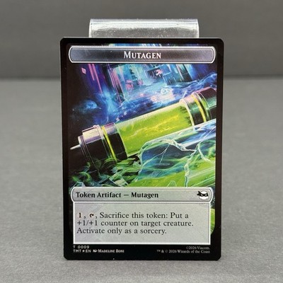 Mutagen 0009 Robot 0010 FOIL Token TMNT Teenage Mutant Ninja Turtles MTG Card