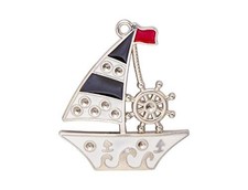 Lapel Pin for Men Sail Boat Brooch Suit Stud, Shirt Studs Men's Accessories