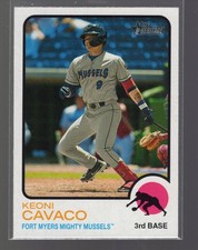 2022 Topps Heritage Minor League Edition - Keoni Cavaco #88 (RC)