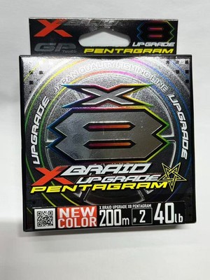 YGK XBRAID Upgrade X8 150m / 200m/300m Braided PE 5 COLORS / ALL