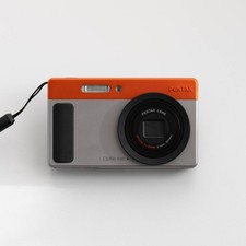 PENTAX Optio H90 Orange Silver Compact Digital Camera Tested with Accessories