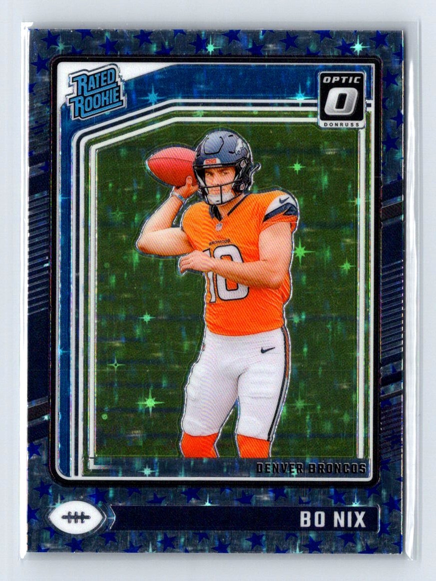Bo Nix 2024 Donruss Optic #209 Stars RC
