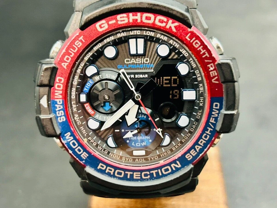 [Exc+5] Envío 1 Día Casio G-Shock GN-1000-1AJF GULFMASTER Doble Sensor Foto 2 de 4
