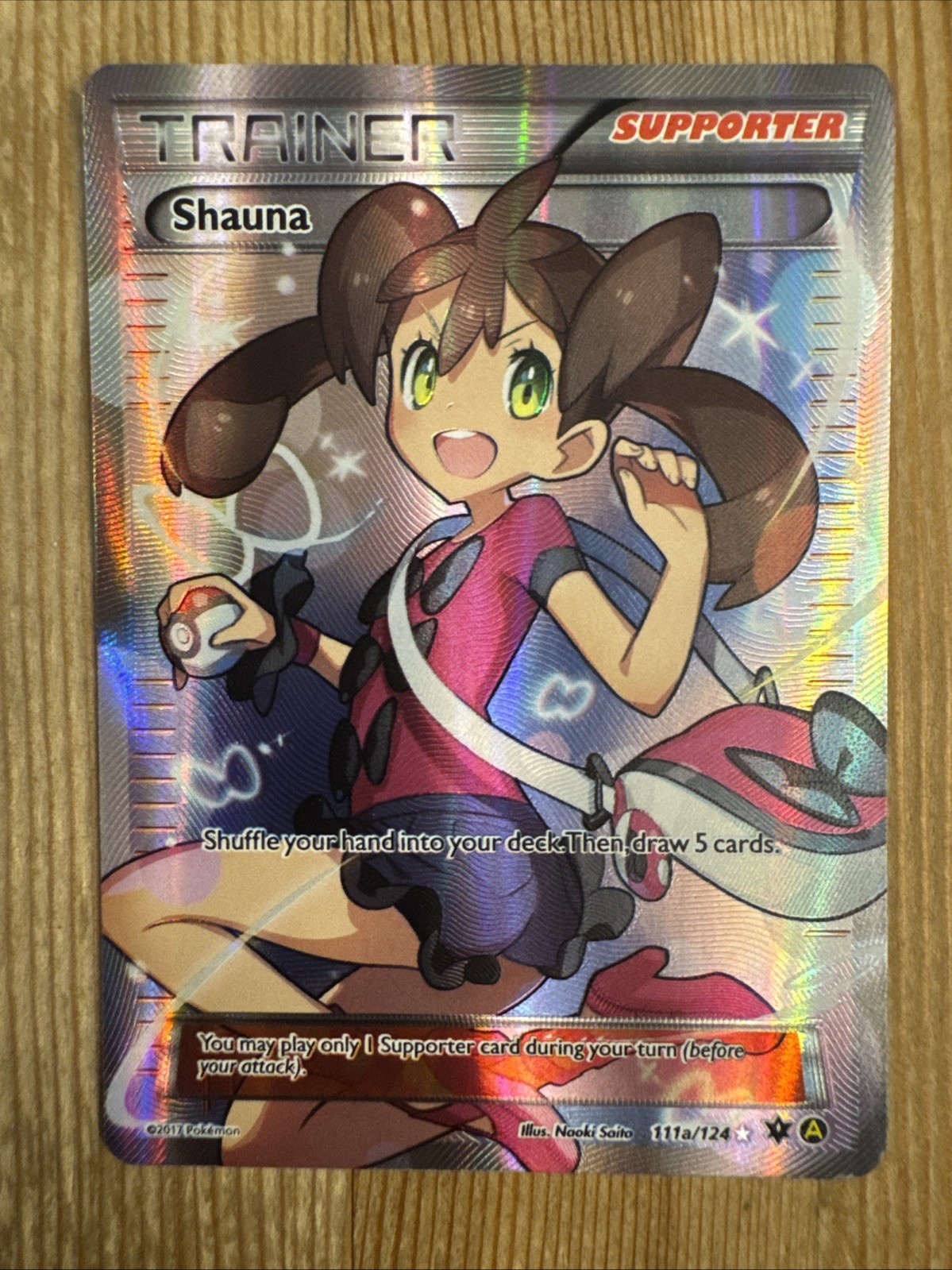 Shauna - 111a/124 - Pokemon XY Promo Alternate Ultra Rare Card NM/VLP