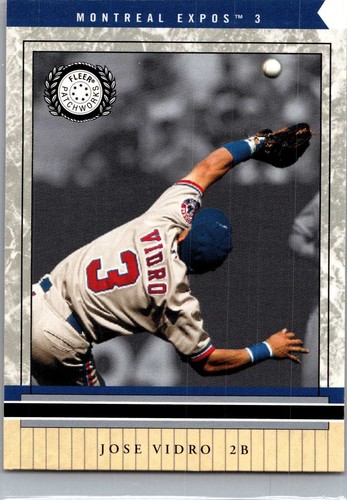 2003 Fleer Patchworks Jose Vidro #27 card