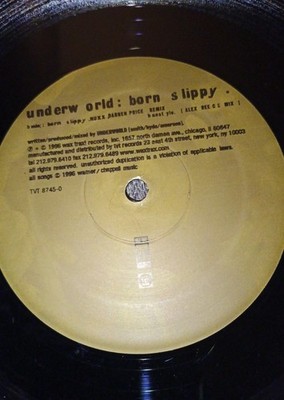 Underworld - Born Slippy 1996 Vinyl 12''  rare