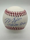 Mike Trout “Millville Meteor” Signed Inscribed Major League Baseball MLB Holo