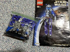 LEGO Star Wars: Jango Fett (8011) Missing Projectile, 1 Alt Pc, instructions