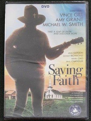 SAVING FAITH (DVD 2017) Vince Gill - Amy Grant - Michael W Smith - NEW SEALED