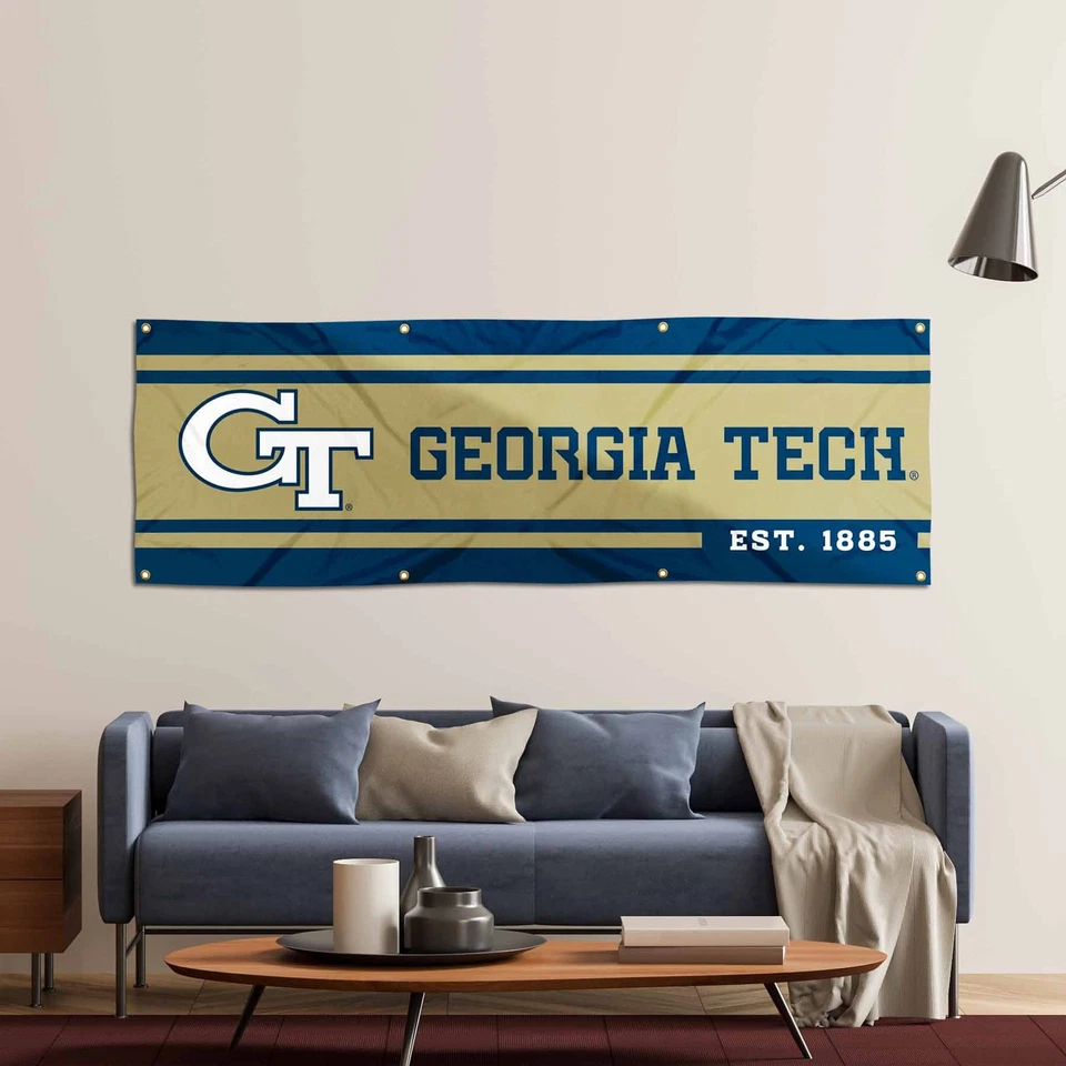 Chaquetas amarillas grandes de 6 pies Georgia Tech Foto 4 de 4