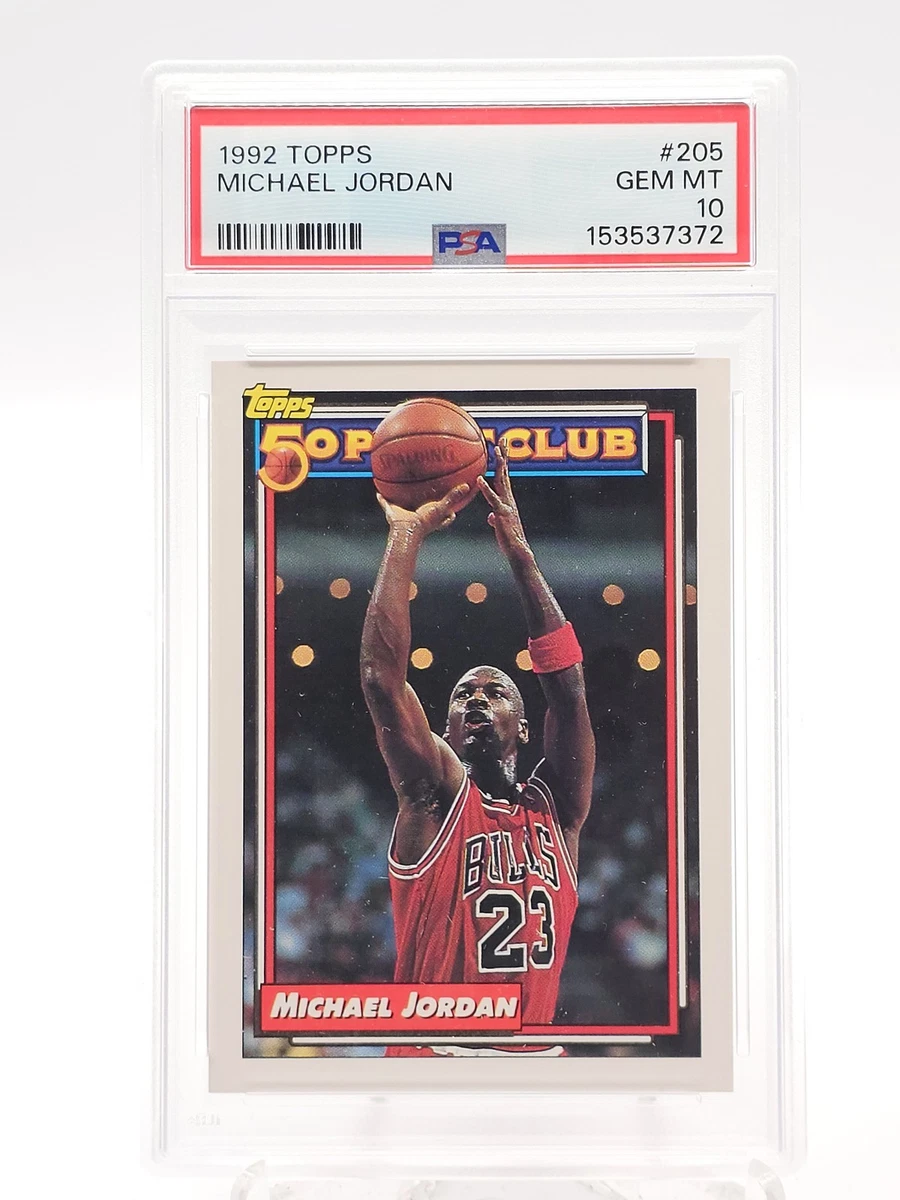 Michael Jordan Basketball Grade 10 1992-93 Season Sports Trading