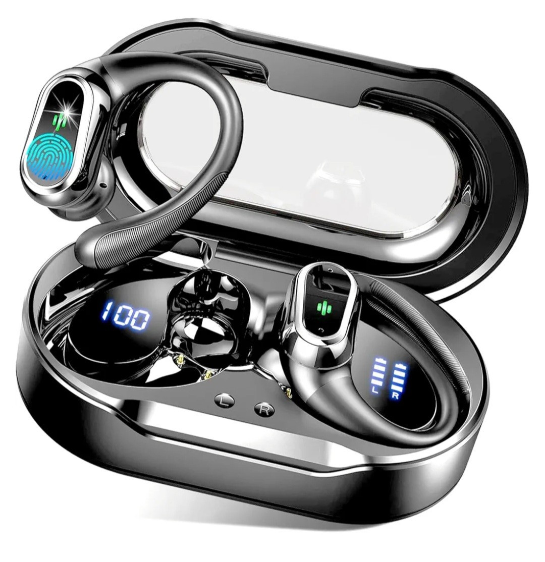 Rolosar Q76 Over Ear Wireless Earbuds - Ink | eBay