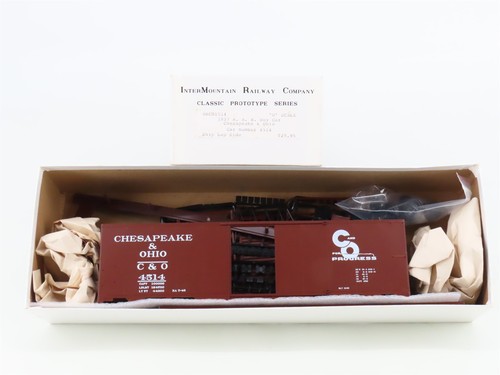 Kit InterMountain de 2 rieles escala O OBCO1514 C&O Chesapeake y Ohio Box Car #4514 | Zustand: Used