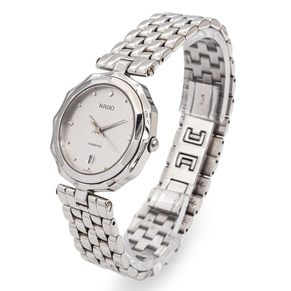 Rado Florence Stainless Steel Date Quartz Watch Ref. 129.3736.4 | eBay