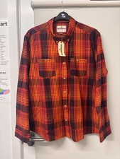 BNWT Men’s Orange Pattern Long Sleeve Shirt From Joe Browns Size 2XL