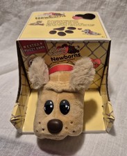 Pound Puppies Newborns 2022 Fuzzy Ears Tan Plush Puppy Hasbro Dog Stuffed Animal
