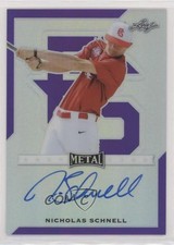 2017 Leaf Perfect Game All-American Classic 2/25 Nick Schnell Nicholas Auto fm0