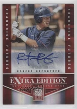 2012 Elite Extra Edition Franchise Futures Signatures Rob Refsnyder Auto 0j4n
