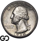 1934 Washington Quarter, Choice Unc+