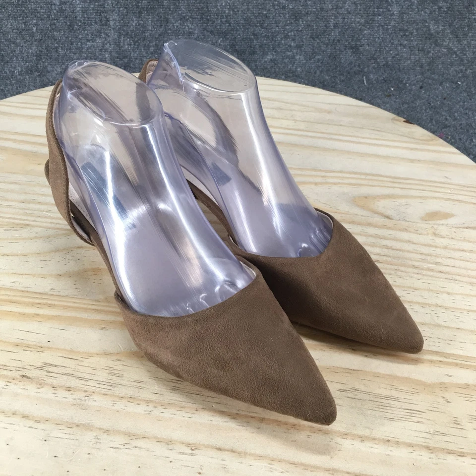 Zapatos French Connection para mujer 8,5 con cordones negros punta tacón de aguja NUEVO Foto 3 de 4