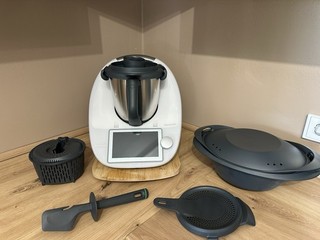 Vorwerk Thermomix TM6 Weiß Inkl. Zubehör Top Zustand sehr selten Benutzt