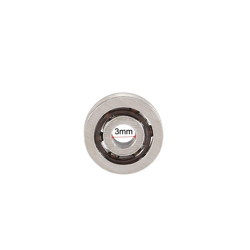 uxcell V623 V-Groove Guide Pulley Rail Ball Bearings MF74ZZ (4Qty) | eBay