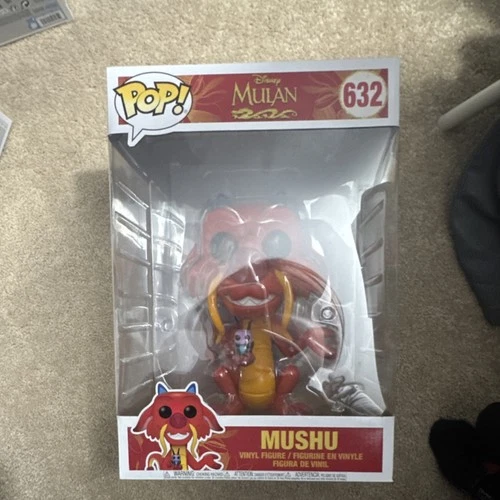 Funko Pop! Jumbo Mushu Disney Mulan Vinyl Figure #632 Animation 10in