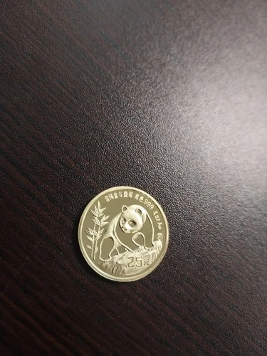 1990 Chinese Gold Panda 1/4 oz — photo from the most recent tracked eBay sale
