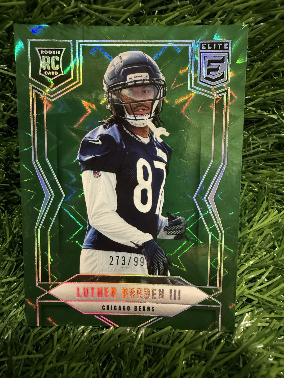 2025 Panini Donruss Elite - Rookies Luther Burden #118 Status Explosion /999 