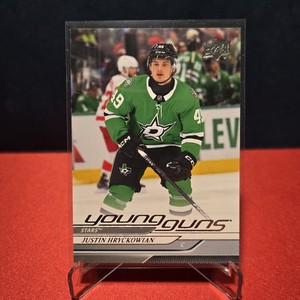2024-25 UD Extended Series Young Guns Rookie Justin Hryckowian #723 Dallas Stars