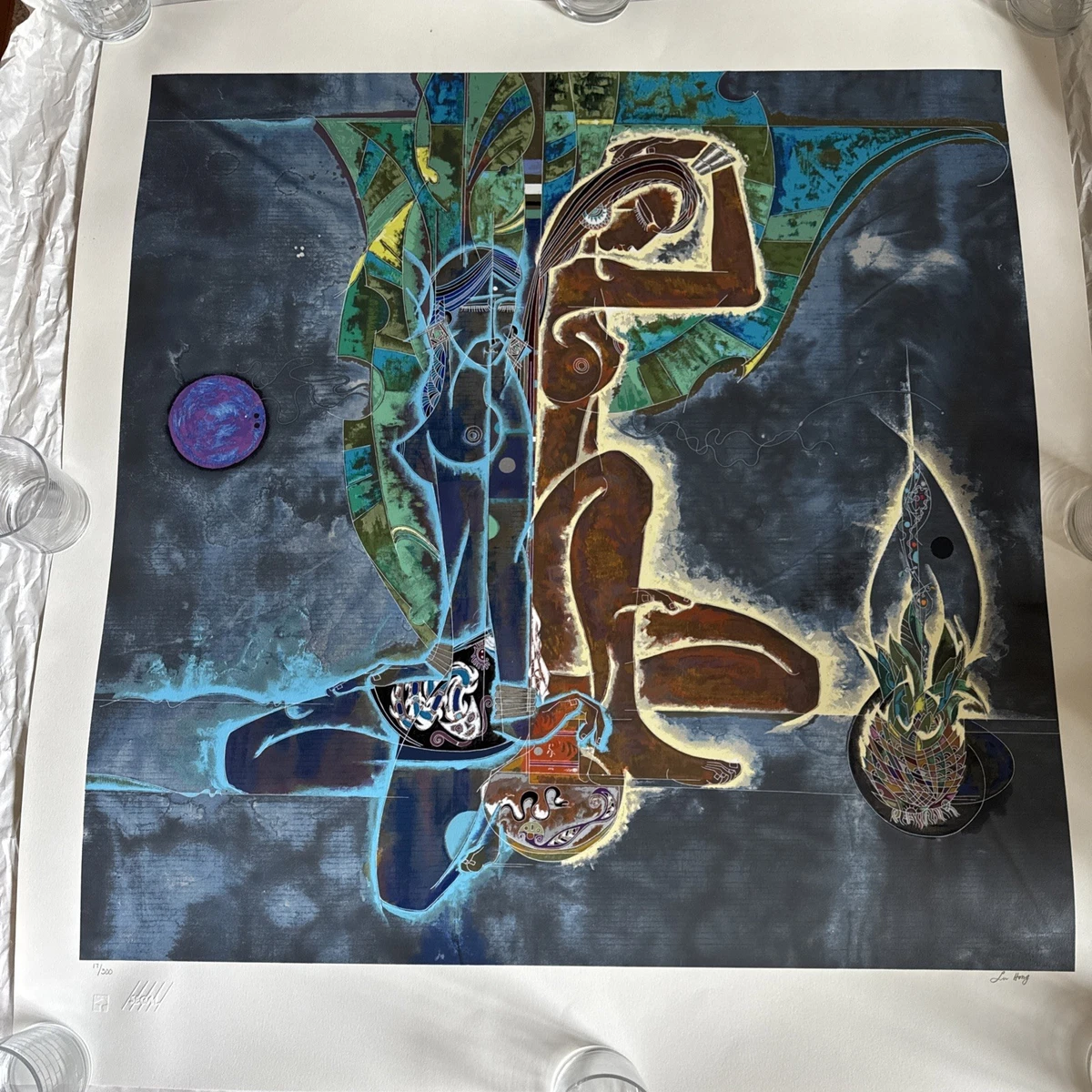 House of Hampton® Gongyuanyihao Arts Elephant Jump In Bathtub Wall Art
