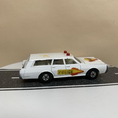 1971 Matchbox Lesney Superfast #55/73 Mercury Police Car Station