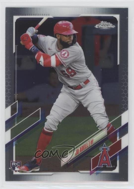 2021 Topps Chrome Jo Adell (Batting Front Jersey Visible) #142 uk2