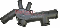 KüHlmittelflansch Metzger Autoteile 4010018 FüR VW NEW Beetle Kunststoff 9C1 1C1