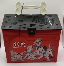 Vtg. Disney 101 Dalmatians Dog House Lunch Box NWT