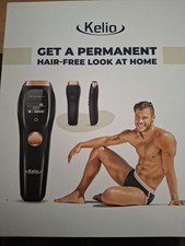 Kelio Men  s Hair Removal Pulse Laser Handset Pain Free Works on any Body Part